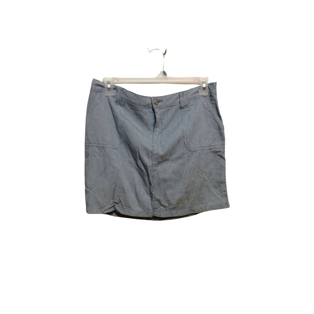 Riders Lee Blue white short skirt midrise 12M SKUA